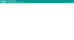 Desktop Screenshot of online.toll.com.au